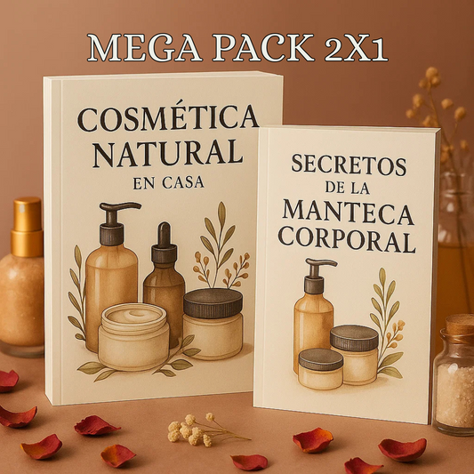 ✨Cosmética Natural: Promo Mega Pack 2X1 más 8 Bonos Exclusivos